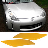 2003-2008 Nissan 350Z 2Dr Headlight Eyelids Eyebrows Cover ABS