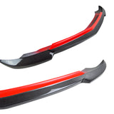 2012-2014 Mercedes Benz W204 Sedan Front Bumper Lip Carbon Fiber