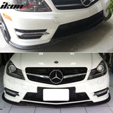 2012-2014 Benz C-class W204 LCI GH Style Front Lip Carbon Fiber