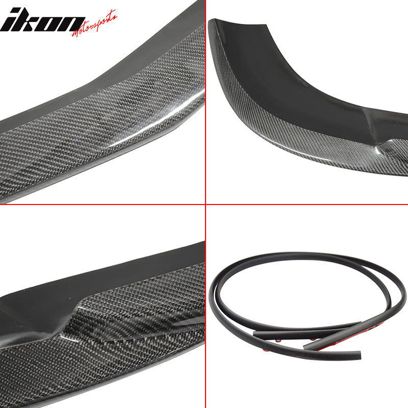 2012-2014 Benz C-class W204 LCI GH Style Front Lip Carbon Fiber