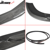 2012-2014 Benz C-class W204 LCI GH Style Front Lip Carbon Fiber