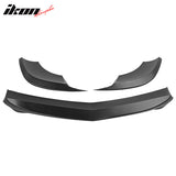 2012-2014 Benz W204 C Class GH Style 3PC Unpainted Front Bumper Lip