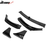 2017-2023 Tesla Model 3 V Style 5PCS Painted #PBSB Front Bumper Lip PP