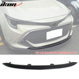 2019-2022 Toyota Corolla E210 Hatchback 5Dr Unpainted Front Bumper Lip