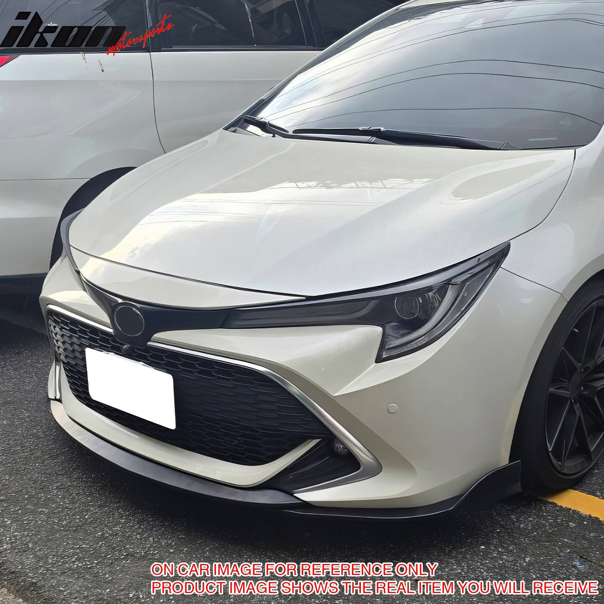 2019-2022 Toyota Corolla E210 Hatchback 5Dr Unpainted Front Bumper Lip