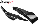 2007-2010 BMW E92 M-Tech Style Front Lip Splitters Carbon Fiber