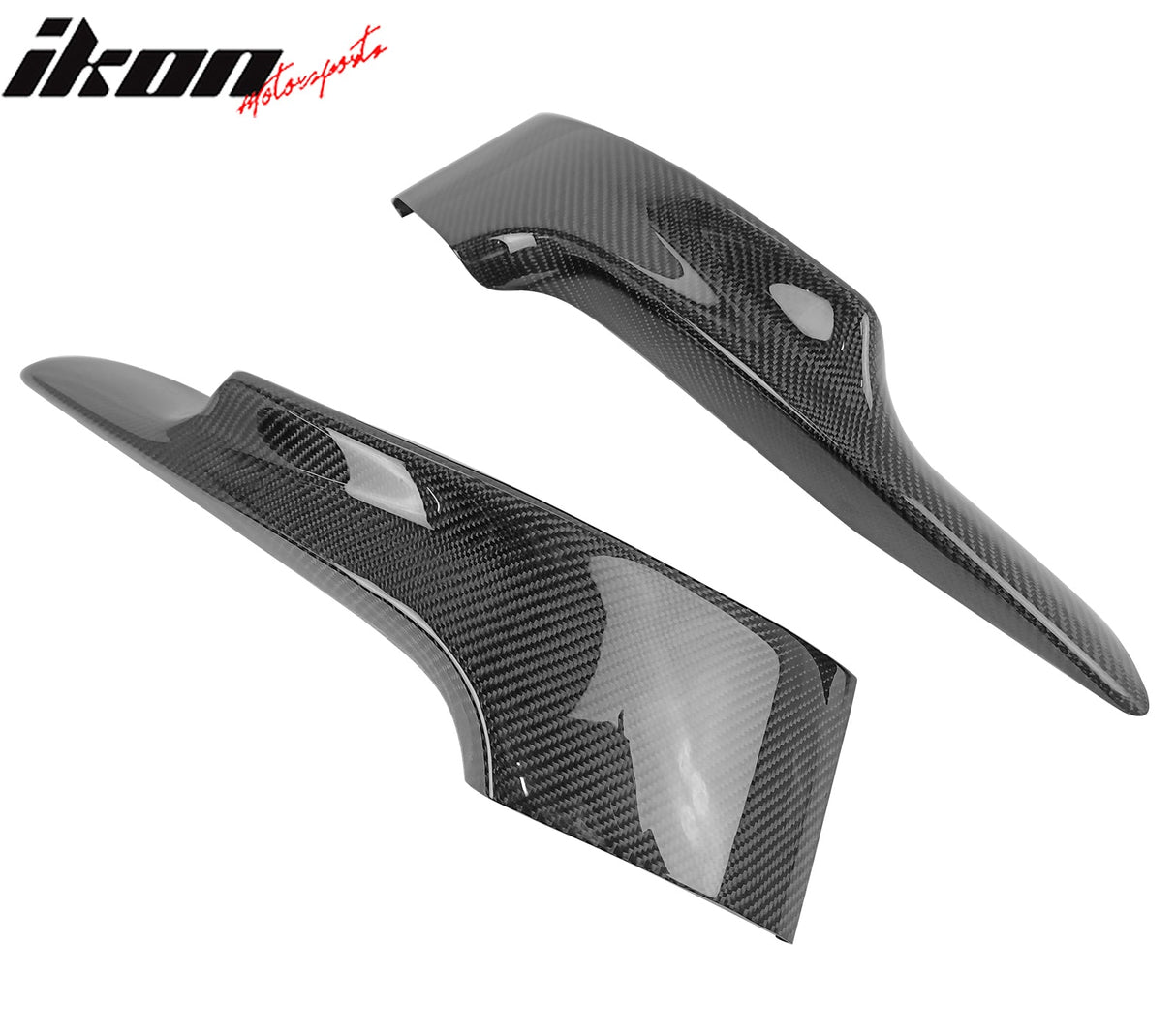 2007-2010 BMW E92 M-Tech Style Front Lip Splitters Carbon Fiber