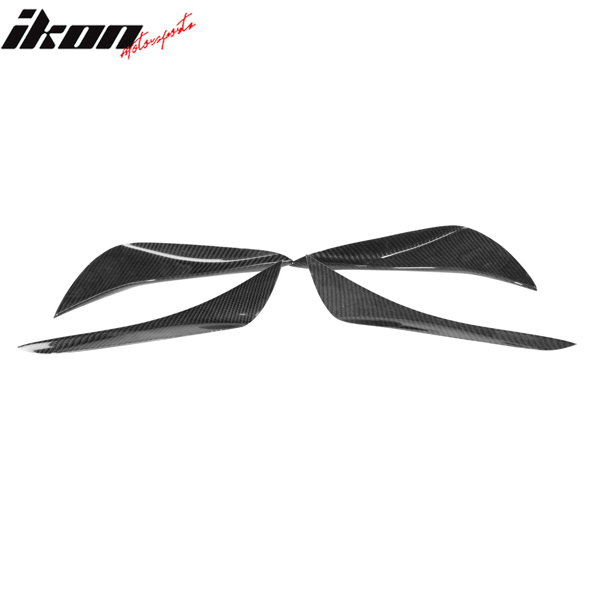 2017-2020 Subaru BRZ Toyota 86 GT86 Front Bumper Canards Carbon Fiber