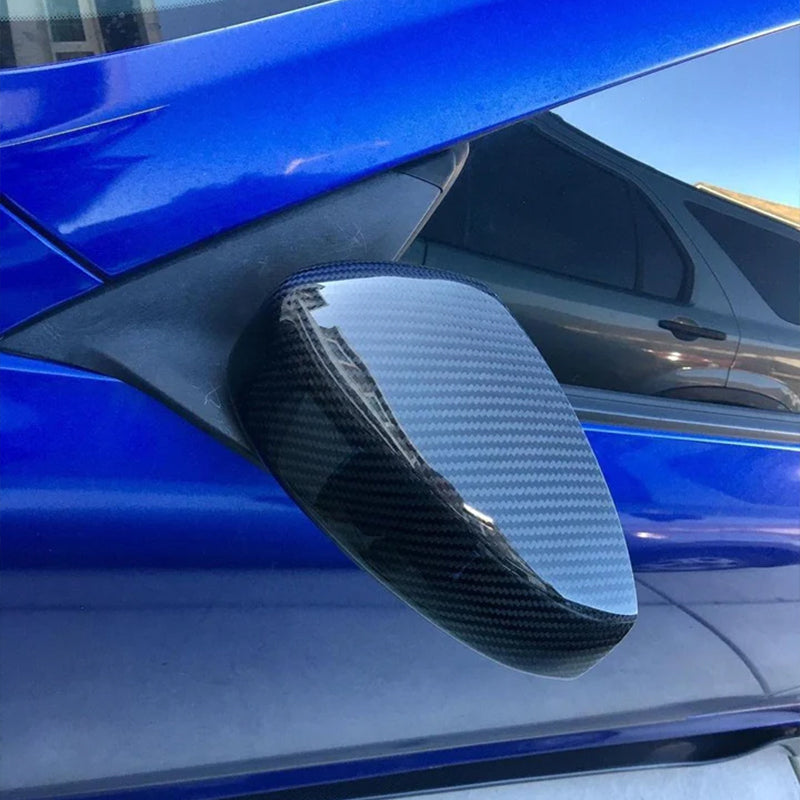 2003-2009 Nissan 350Z Z33 Side Rear View Mirror Covers Carbon Fiber