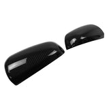2005-2008 Audi A4 A6 Rear View Mirror Cover Carbon Fiber OEM Style 2PC