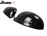 2005-2006 Volkswagen VW Golf MK5 Rear View Mirror Covers Carbon Fiber