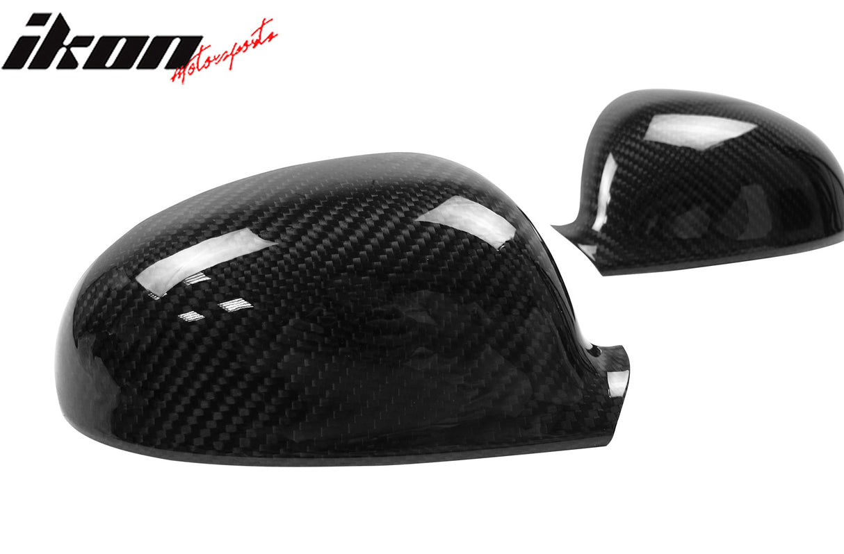 2005-2006 Volkswagen VW Golf MK5 Rear View Mirror Covers Carbon Fiber