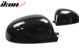 2005-2006 Volkswagen VW Golf MK5 Rear View Mirror Covers Carbon Fiber