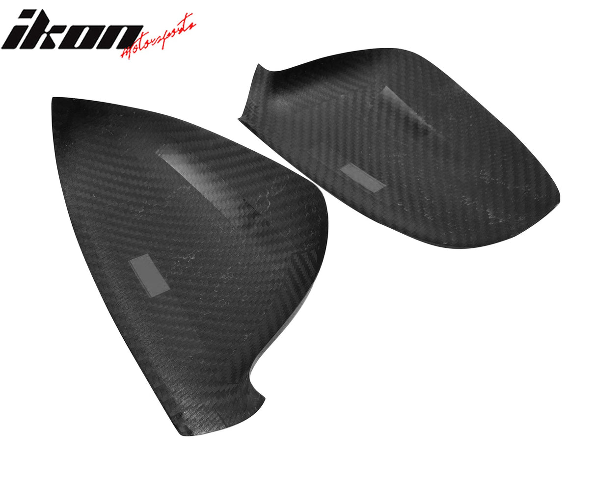 2005-2006 Volkswagen VW Golf MK5 Rear View Mirror Covers Carbon Fiber