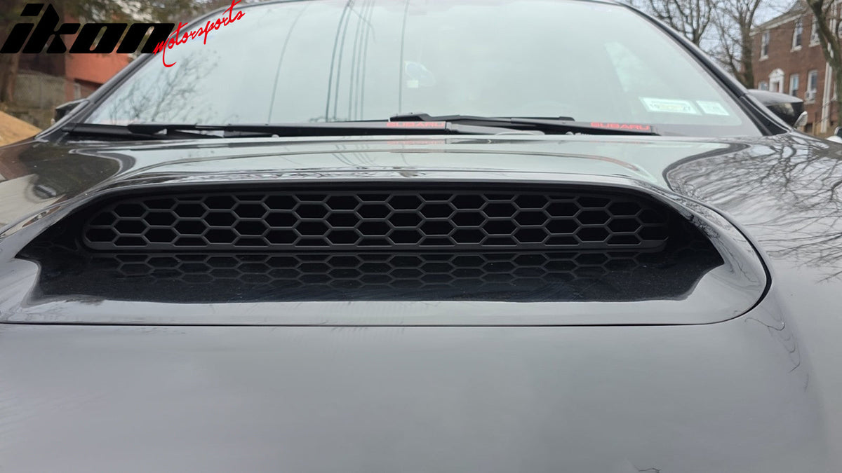 Front Hood Air Vent Mesh Grille for Subaru WRX & WRX STI 4th 2015-2021 PP