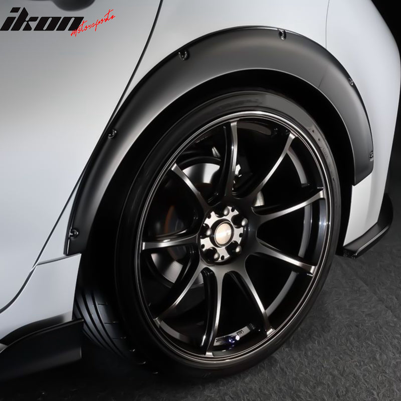 2019-2023 Toyota Corolla T Style Fender Flares Wheel Arch #218 Black