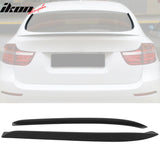 2008-2014 BMW E71 E72 X6 X6M Rear Window Fin Trims Diffuser Spoiler