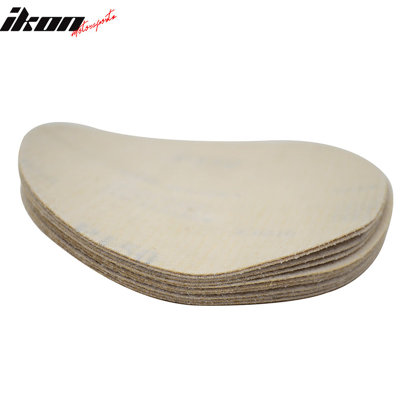 10PCS Disc 150 Grit 5 PSA Auto Sanding Paper Sheets Sandpaper Velcro