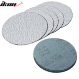 100PC 5in 127mm 60 Grit Auto Sanding Disc Sandpaper Sheets Sand Paper