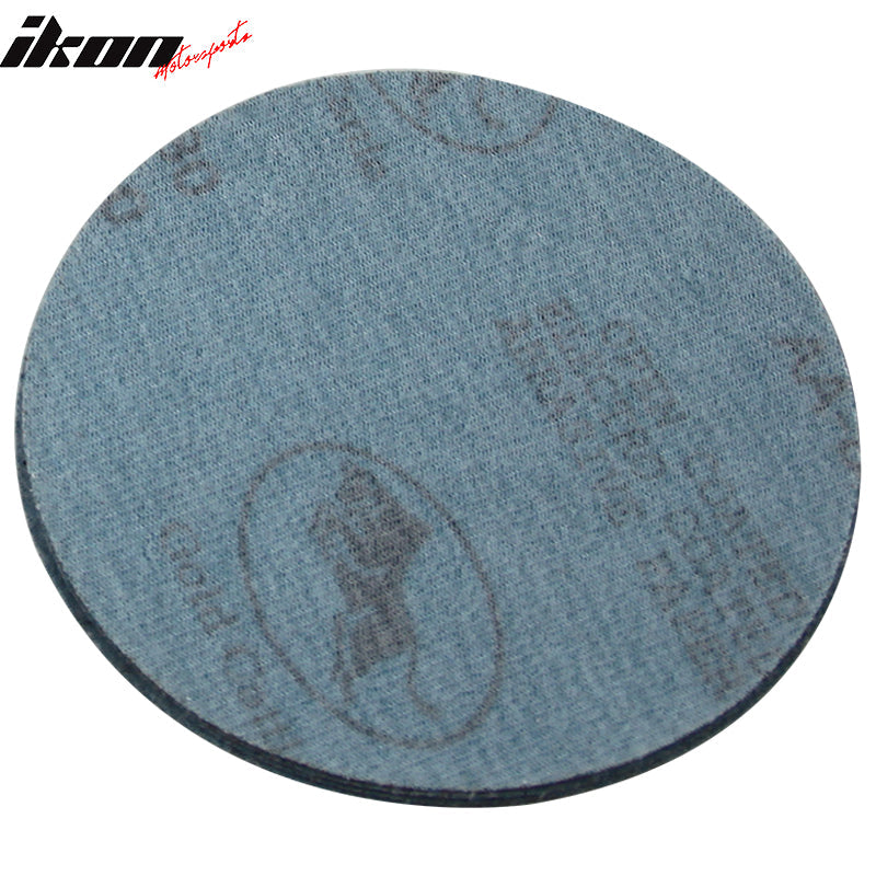 100PC 5in 127mm 80 Grit Auto Sanding Disc Sandpaper Sheets Sand Paper