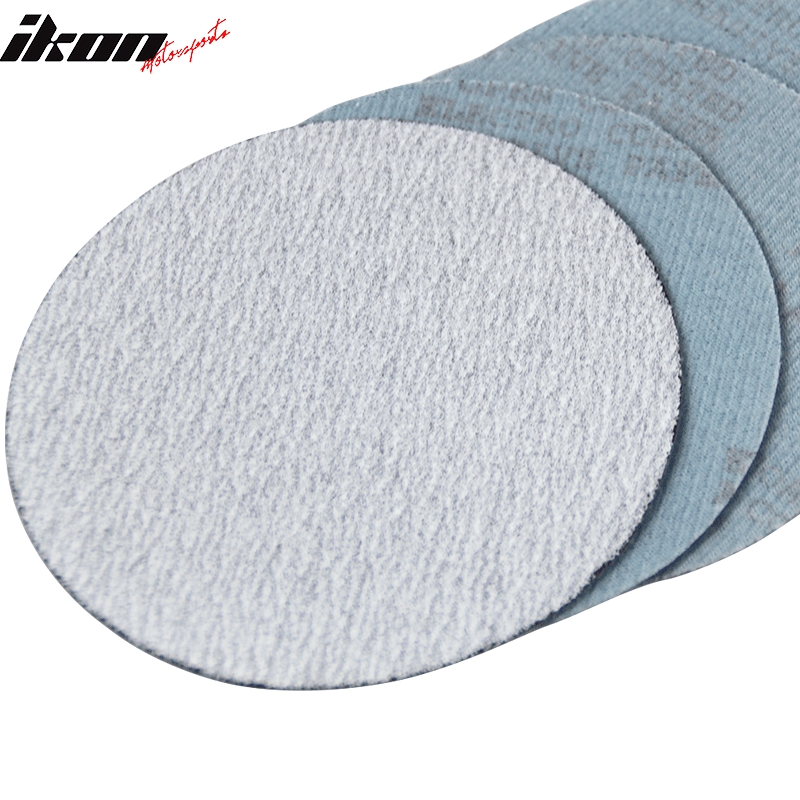 10PCS Dry 5in Round Sand Paper Discs P120 Grit Repair Sand Sheet