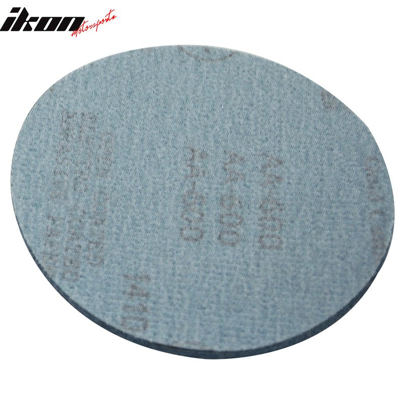 10PC 5in 127mm 600 Grit Auto Sanding Disc Sandpaper Sheets Sand Paper