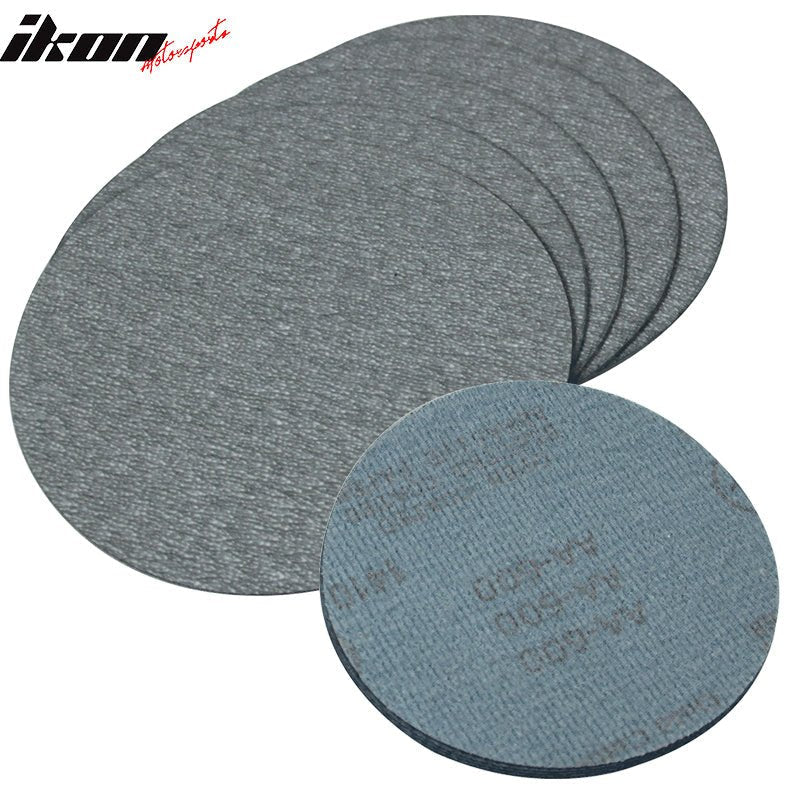 10PC 5in 127mm 600 Grit Auto Sanding Disc Sandpaper Sheets Sand Paper