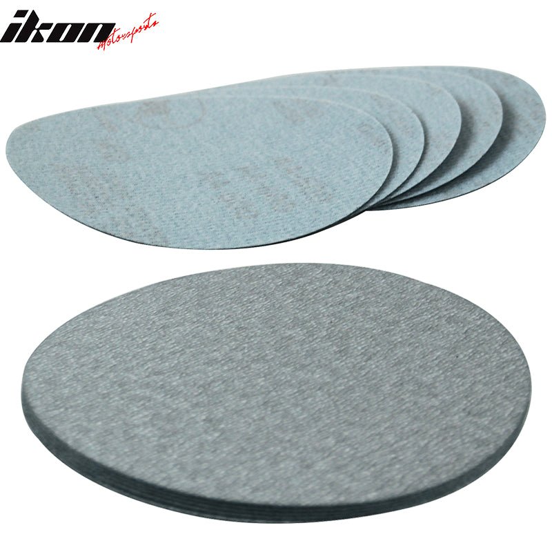 10PC 5in 127mm 600 Grit Auto Sanding Disc Sandpaper Sheets Sand Paper