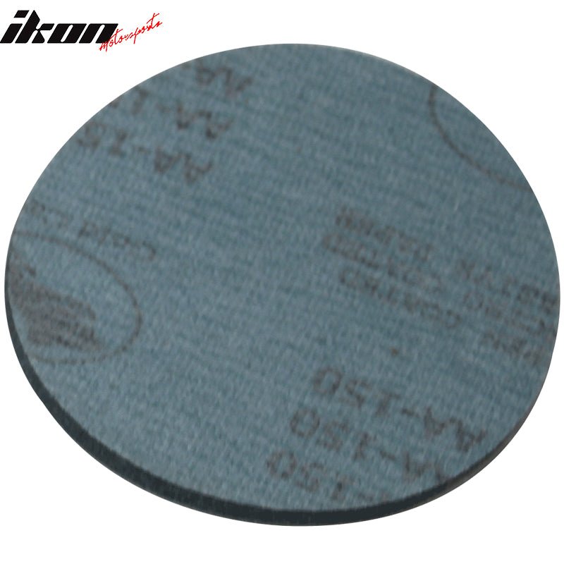 10PC 5in 127mm 150 Grit Auto Sanding Disc Sandpaper Sheets Sand Paper