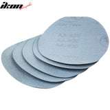 100PC 5in 127mm 400 Grit Auto Sanding Disc Sandpaper Sheets Sand Paper