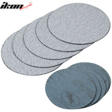 50PC 5in 127mm 100 Grit Auto Sanding Disc Sandpaper Sheets Sand Paper