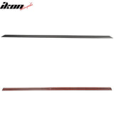 1986-1995 Mercedes-Benz W124 PV Style Black Trunk Spoiler PUF