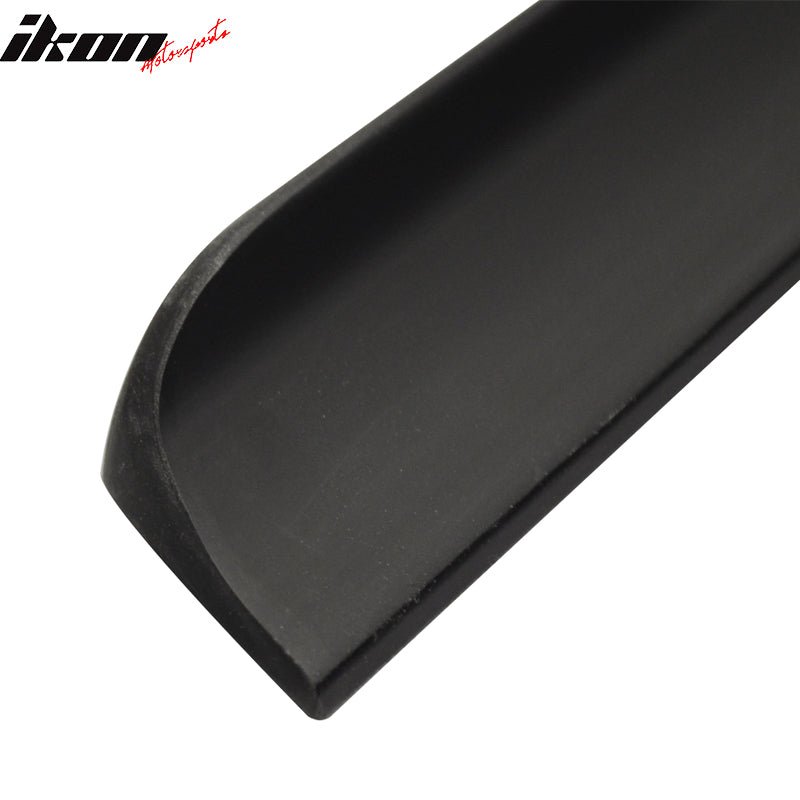 1986-1995 Mercedes-Benz W124 PV Style Black Trunk Spoiler PUF