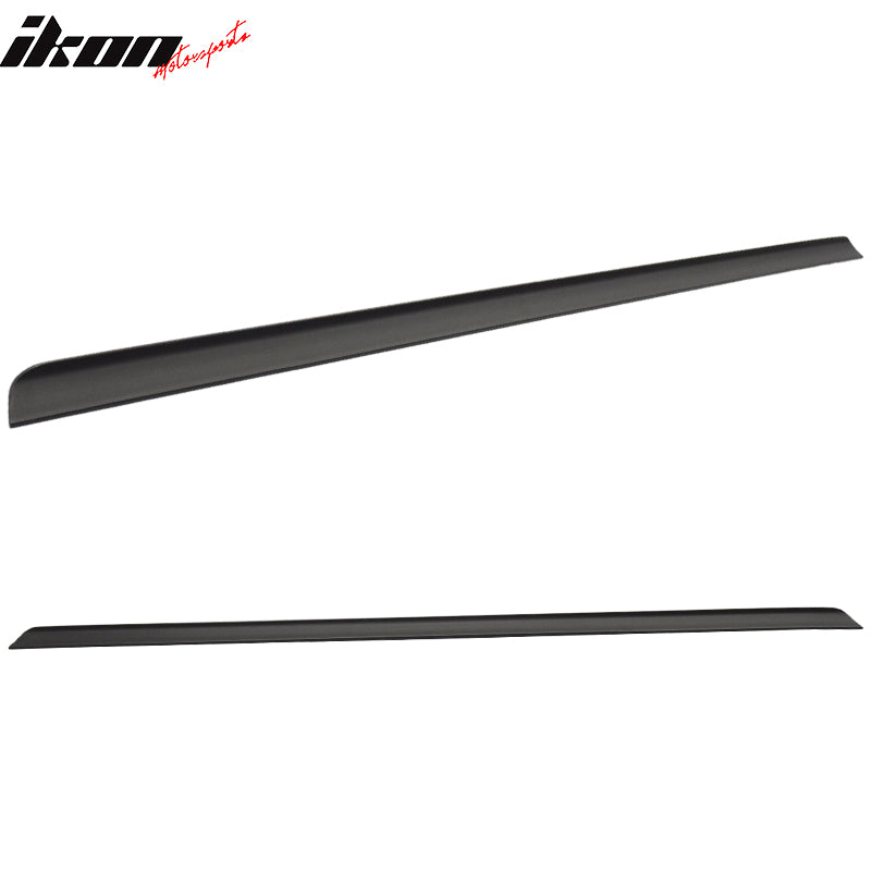 Fits 05-10 VW Jetta MK5 PV Trunk Spoiler UnBlack PU Flexible