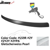 2009-2014 Audi A4 Quattro B8 Sedan 4Door Painted ABS Rear Roof Spoiler