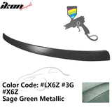 2009-2014 Audi A4 Quattro B8 Sedan 4Door Painted ABS Rear Roof Spoiler