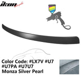 2009-2014 Audi A4 Quattro B8 Sedan 4Door Painted ABS Rear Roof Spoiler