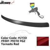 2009-2014 Audi A4 Quattro B8 Sedan 4Door Painted ABS Rear Roof Spoiler