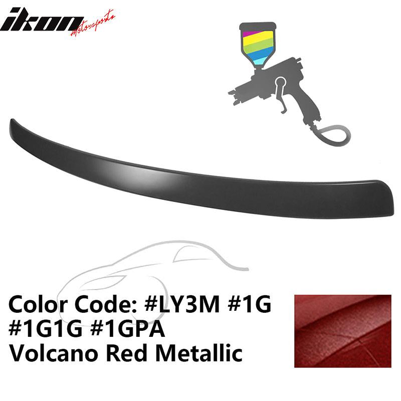 2009-2014 Audi A4 Quattro B8 Sedan 4Door Painted ABS Rear Roof Spoiler