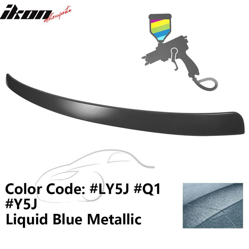 2009-2014 Audi A4 Quattro B8 Sedan 4Door Painted ABS Rear Roof Spoiler