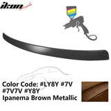 2009-2014 Audi A4 Quattro B8 Sedan 4Door Painted ABS Rear Roof Spoiler