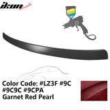 2009-2014 Audi A4 Quattro B8 Sedan 4Door Painted ABS Rear Roof Spoiler