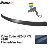 2009-2014 Audi A4 Quattro B8 Sedan 4Door Painted ABS Rear Roof Spoiler