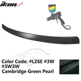 2009-2014 Audi A4 Quattro B8 Sedan 4Door Painted ABS Rear Roof Spoiler