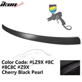 2009-2014 Audi A4 Quattro B8 Sedan 4Door Painted ABS Rear Roof Spoiler