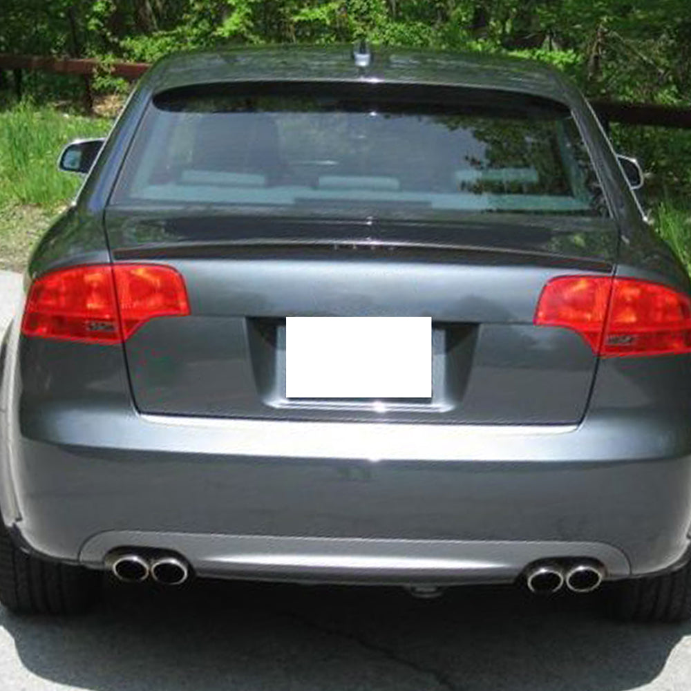 2009-2014 Audi A4 Quattro B8 Sedan 4Door Painted ABS Rear Roof Spoiler