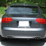 2009-2014 Audi A4 Quattro B8 Sedan 4Door Painted ABS Rear Roof Spoiler