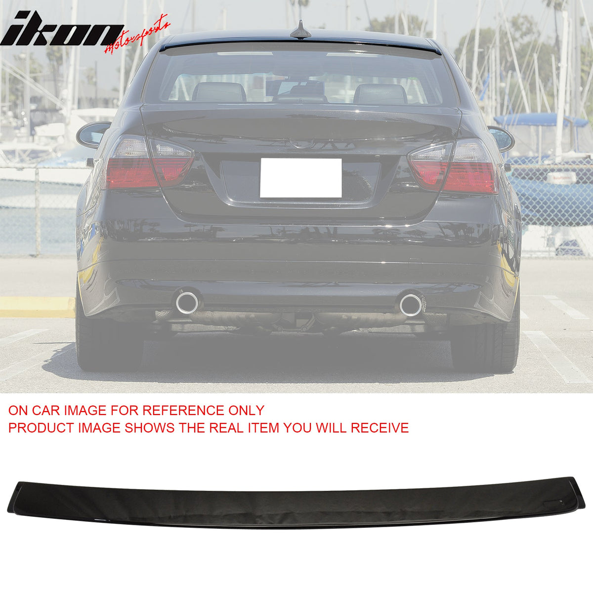 AC Style Rear Roof Spoiler for BMW E90 3 Series Sedan 2006-2011 ABS