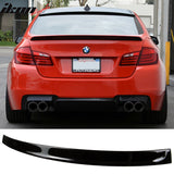 2011-2016 BMW F10 5 Series Sedan 3D Style Roof Spoiler ABS