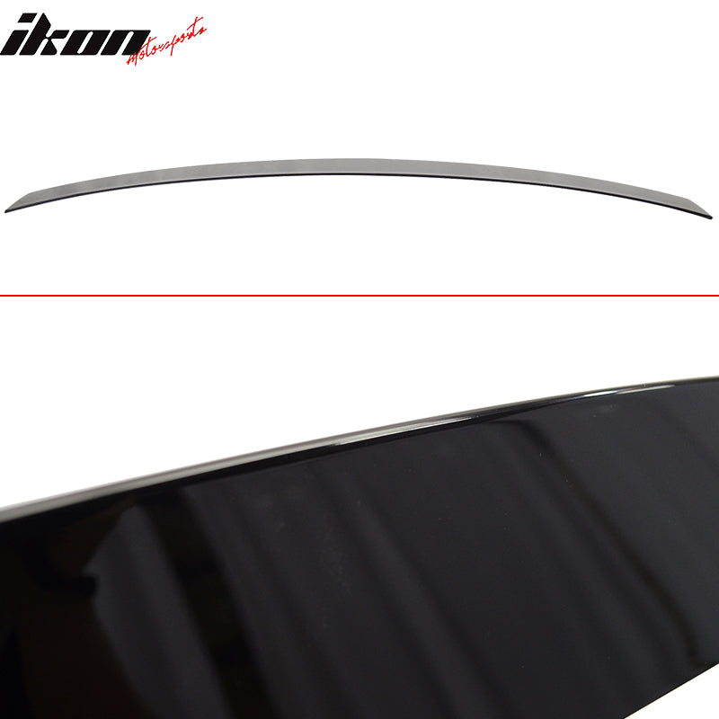 2008-2014 Benz W204 #040 Black AMG Style Trunk & OE Roof Spoiler ABS